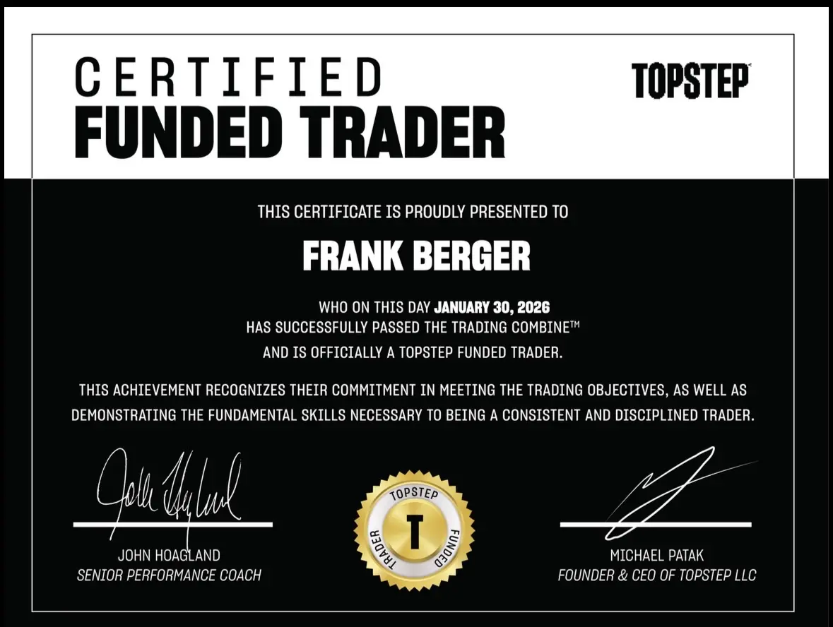 ELALIHOLDING Nachweis – Frank Berger Topstep